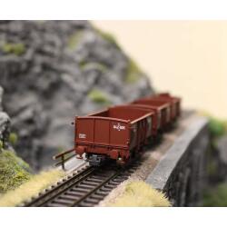 Roco 6600088 H0 3-teiliger Set: Offene Güterwagen FS