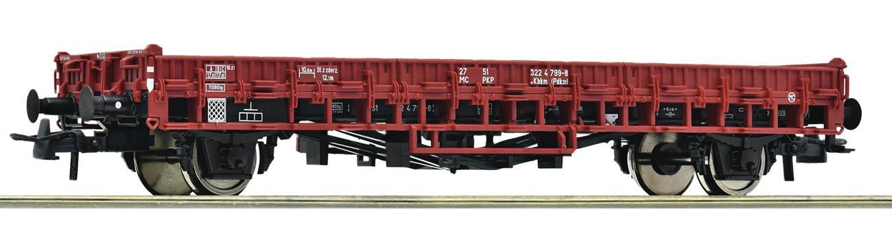 Roco 6600149 H0 Niederbordwagen PKP