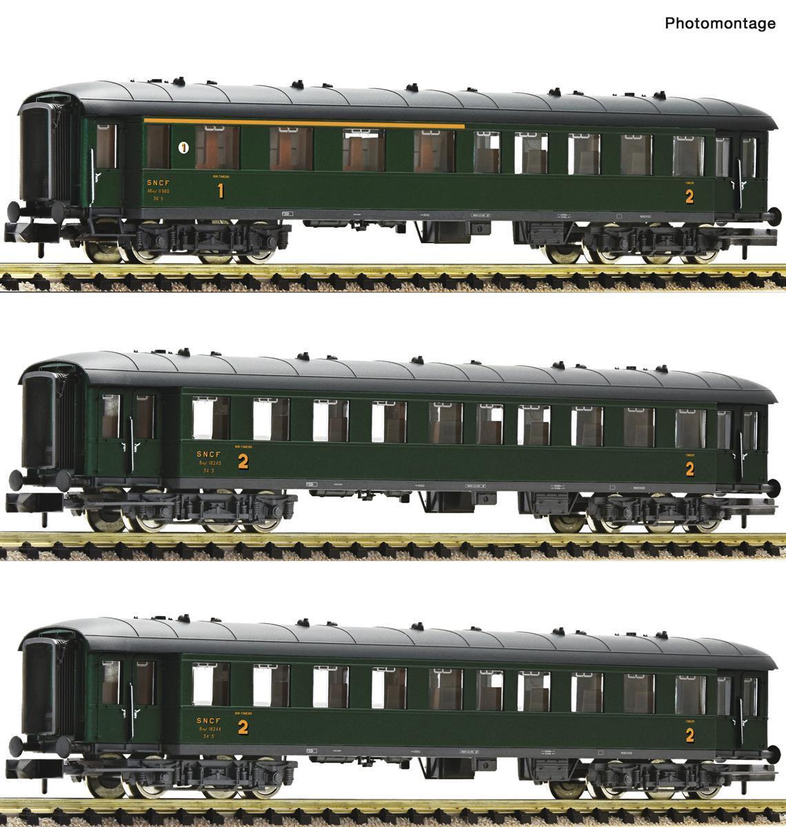 Fleischmann 6260067 N 3-tlg. Set: Personenzug, SNCF