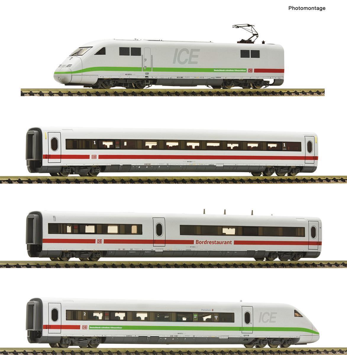 Fleischmann 7770003 N 4-tlg. Set: Elektrotriebzug ICE 2 (BR 402), DB AG