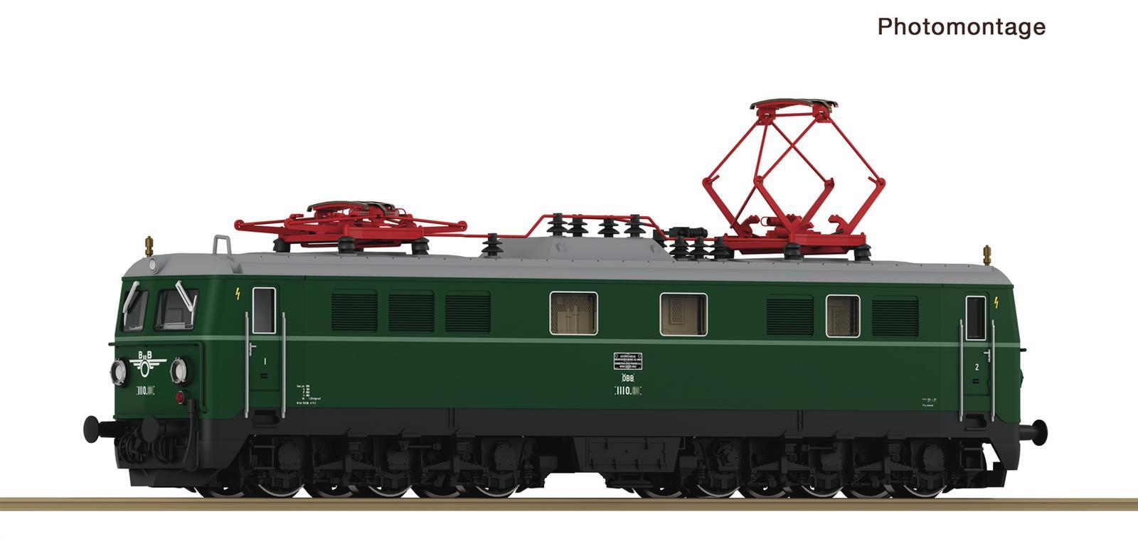 Fleischmann 7570038 N Elektrolokomotive Rh 1110, ÖBB