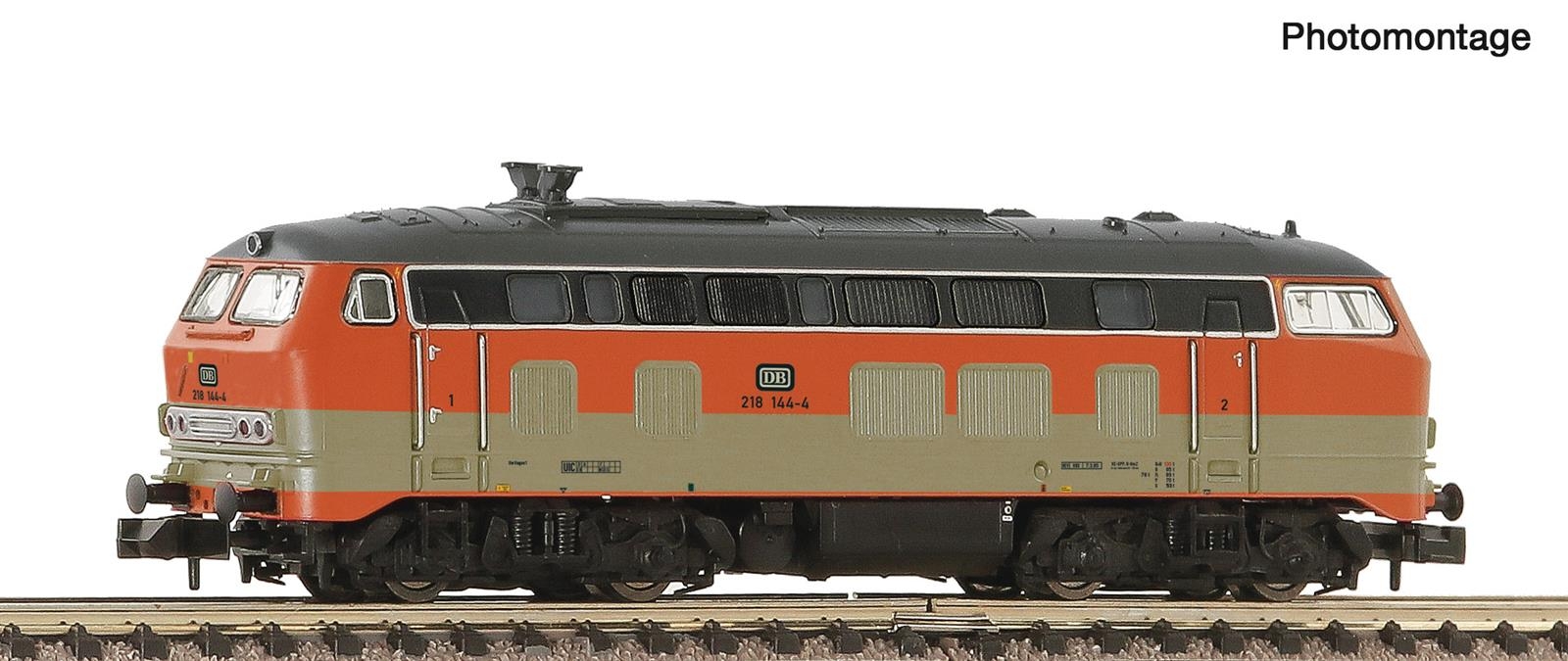 Fleischmann 7370023 N Diesellokomotive 218 144-4, DB