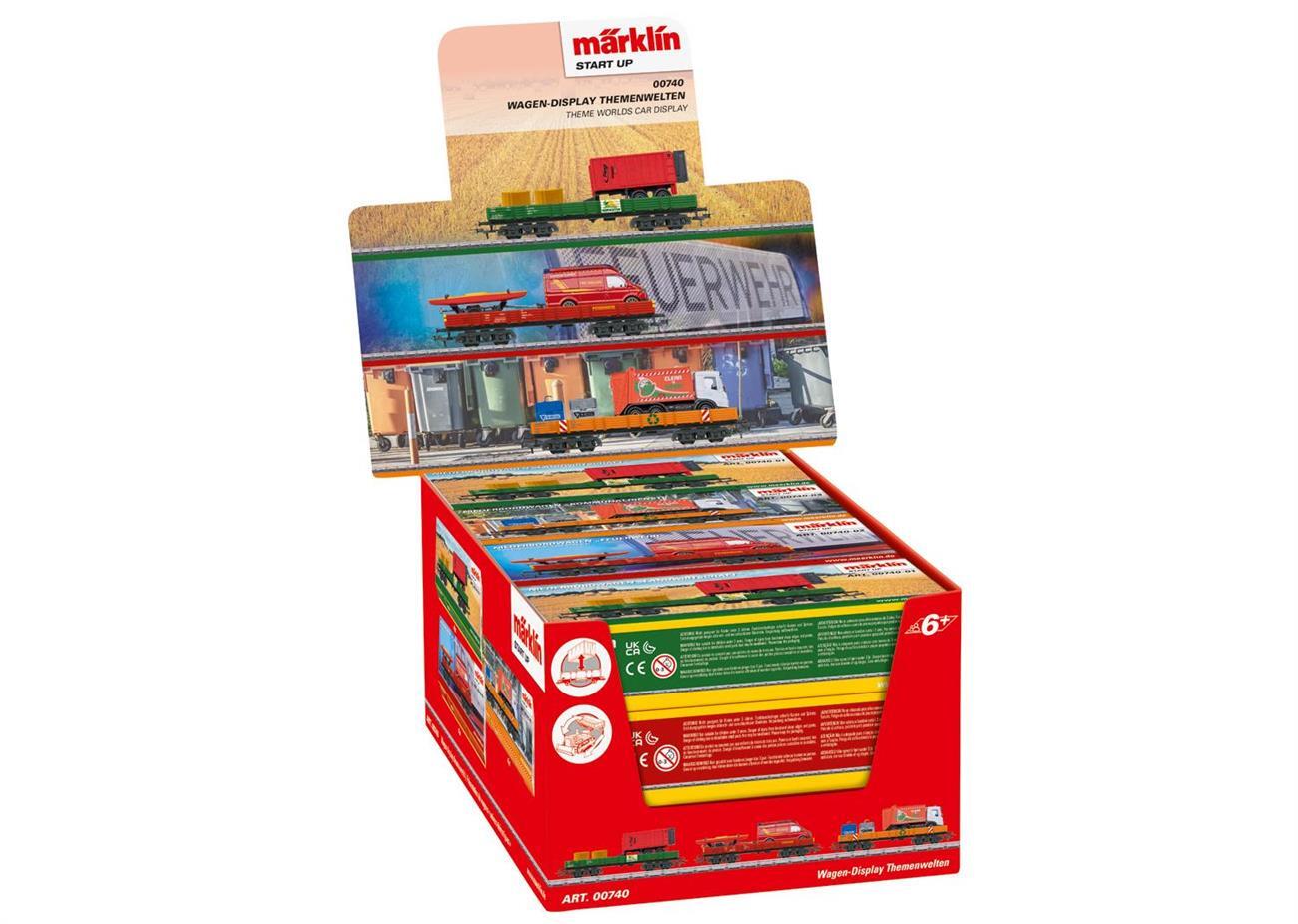 Märklin 000740 H0~ Wagen-Display Themenwelten St