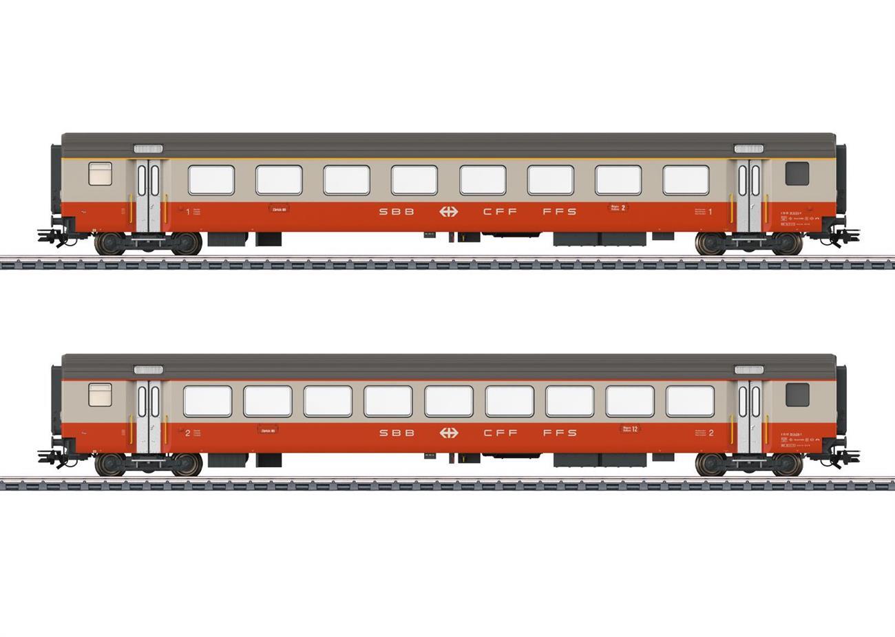 Märklin 042191 H0~ Personenwagen-Set Swiss Expr.