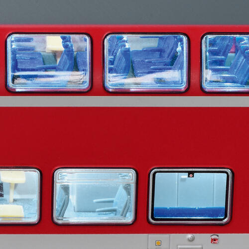 Brawa 44588 H0 TWINDEXX Vario® Doppelstock-Triebzug DB AG, 3er-Set (Nürnberg Hbf)