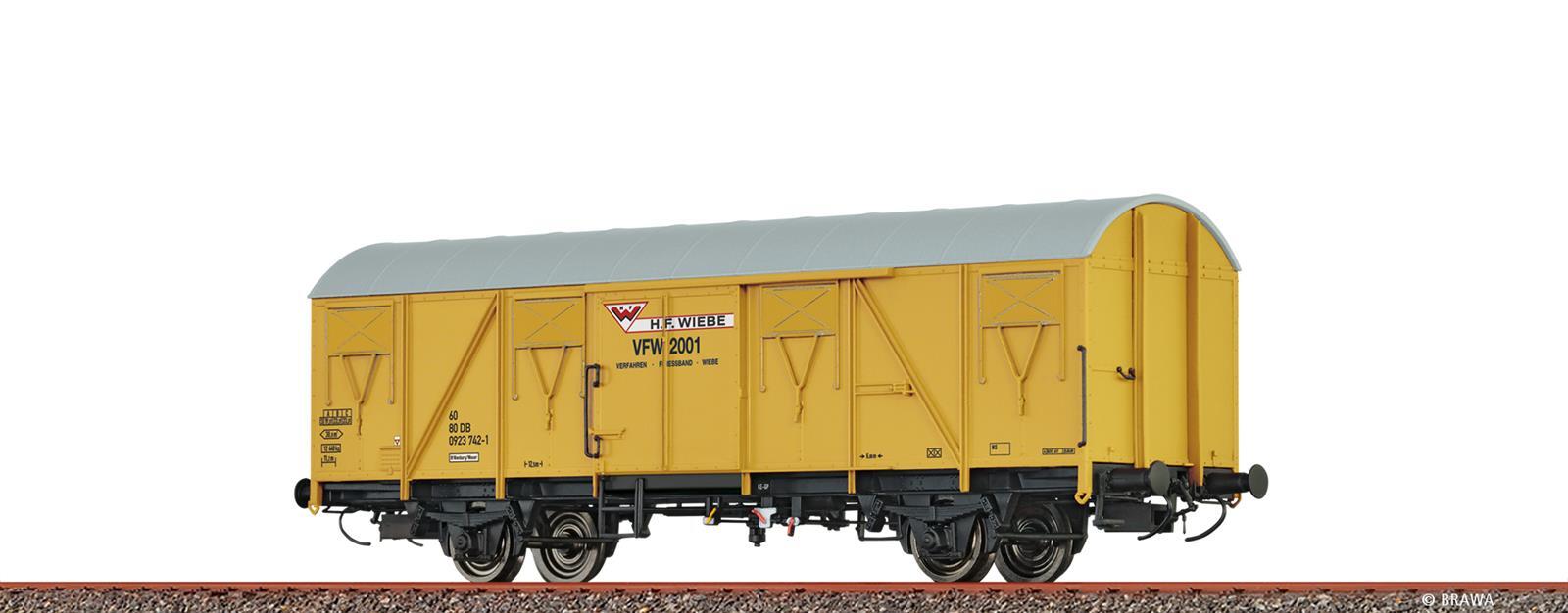 Brawa 50908 H0 Gedeckter Güterwagen Gos245 Wiebe