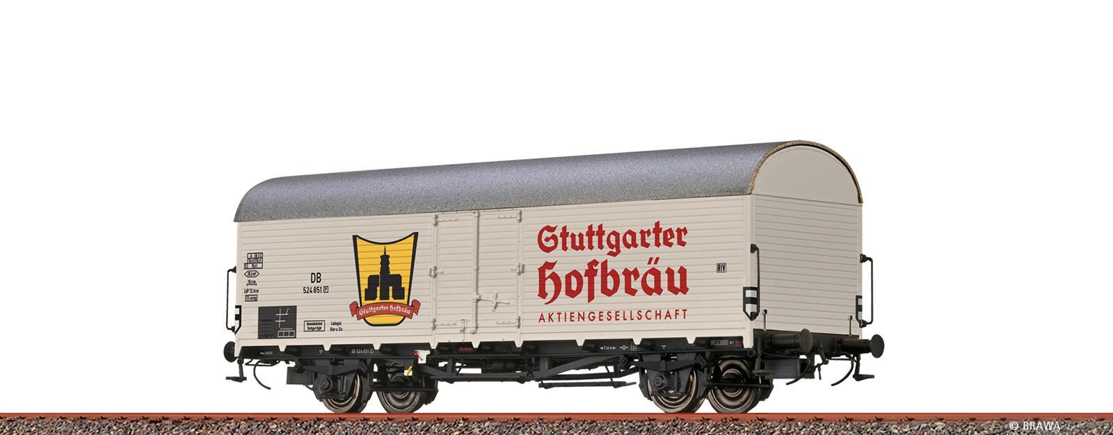 Brawa 50971  H0 Kühlwagen Tnfhs38 "Stuttgarter Hofbräu" DB
