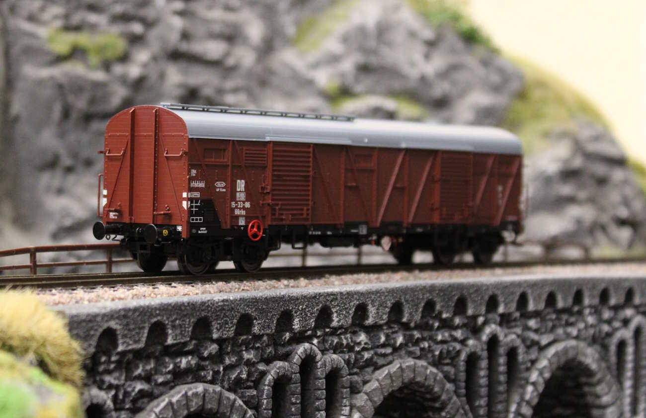 Brawa 51267  H0 Gedeckter Güterwagen GGrhs DR