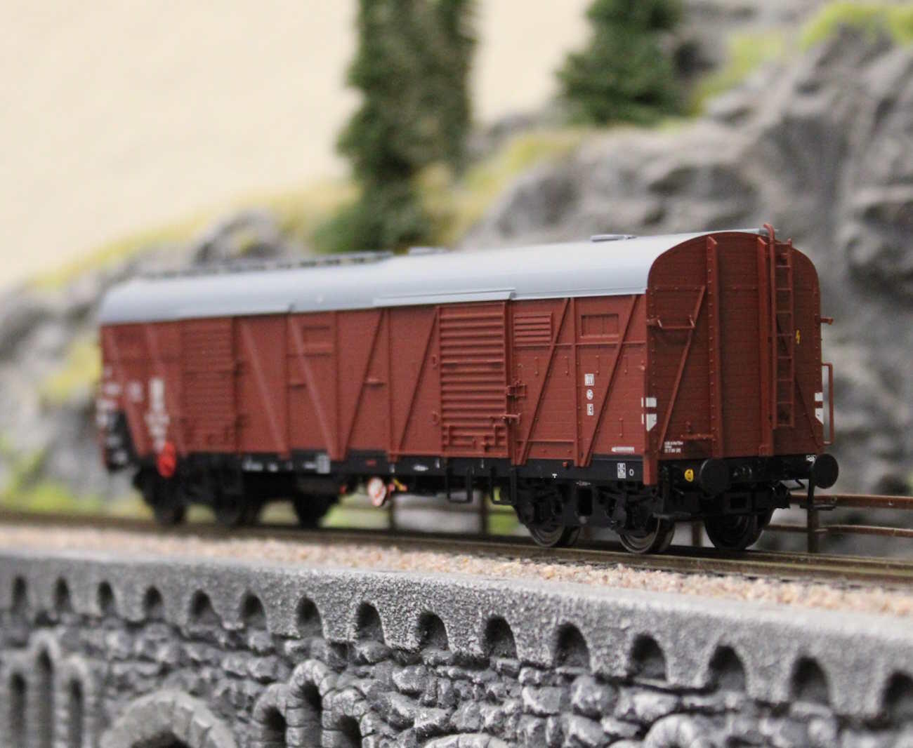 Brawa 51267  H0 Gedeckter Güterwagen GGrhs DR