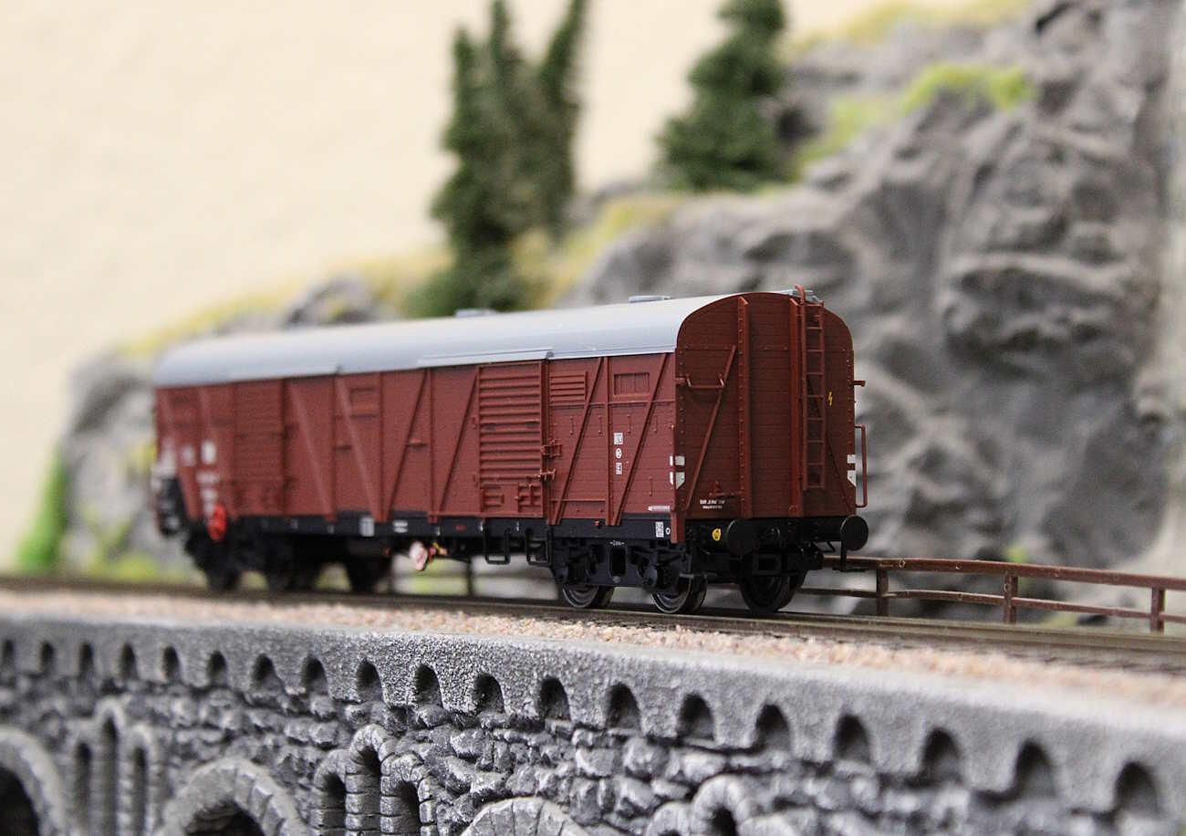 Brawa 51268  H0 Gedeckter Güterwagen GGrhs DR
