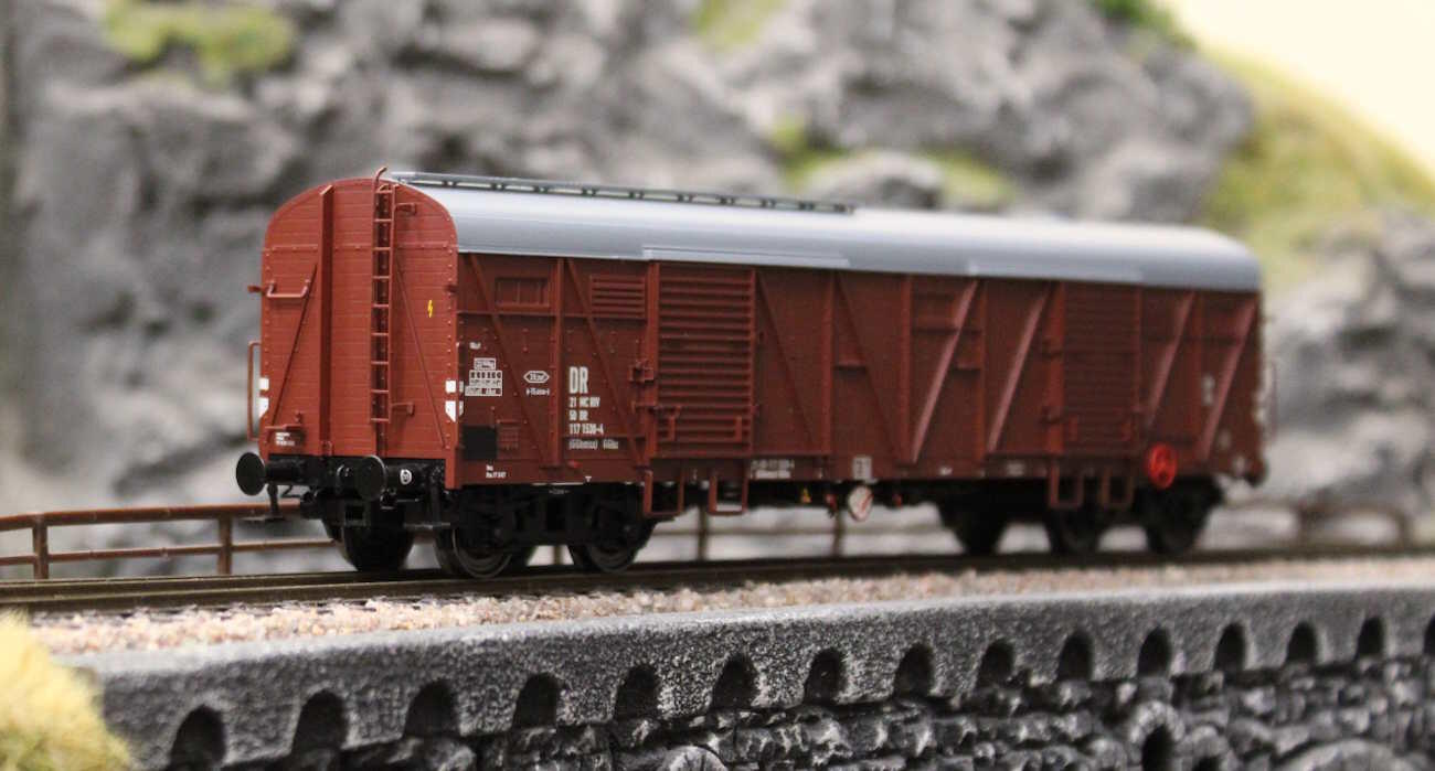 Brawa 51269  H0 Gedeckter Güterwagen (GGhmsx) GGhx DR