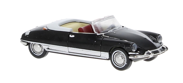Brekina 14225  Citroen DS offenes Cabrio Chapron, schwarz