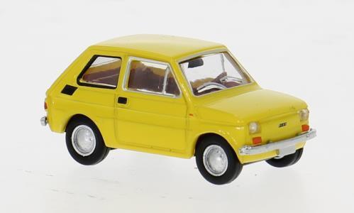 Brekina 22371  Fiat 126 bambino in gelb