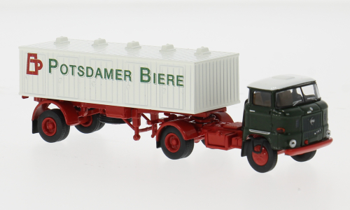 Brekina 71219  IFA W 50 Biertanksattelzug "Potsdamer"