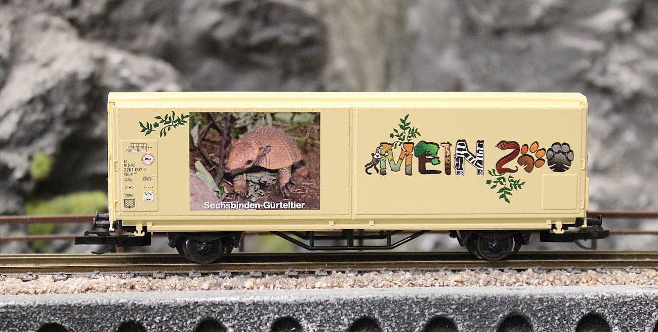 Tillig 14855 TT START-Schiebewandwagen Hbis-tt „Mein Zoo“