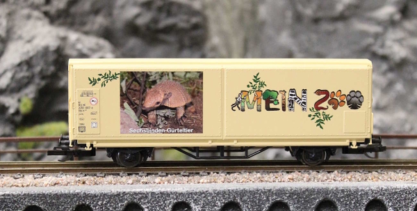 Tillig 14855 TT START-Schiebewandwagen Hbis-tt „Mein Zoo“