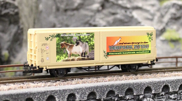 Tillig 14855 TT START-Schiebewandwagen Hbis-tt „Mein Zoo“