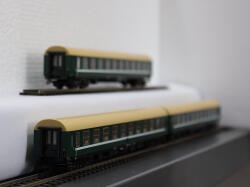 Tillig 01096 TT 3-teiliger  Reisezugwagenset „Filmzug“ der DB AG