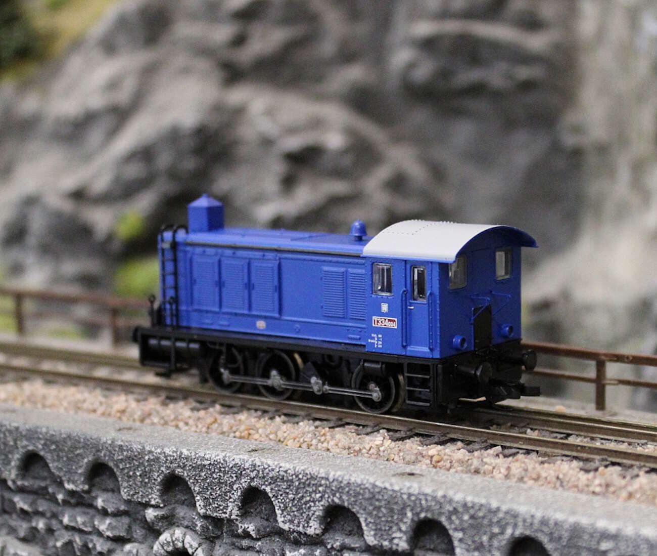 Tillig 04648 TT Diesellokomotive T 334.004, Museumslok des Eisenbahnmuseums Luzná