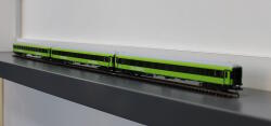 Tillig 01100 TT Reisezugwagenset „Flixtrain“,...
