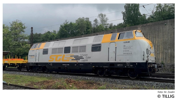 Tillig 04512 TT Diesellokomotive V 270.09 der Schienen Güter Logistik GmbH