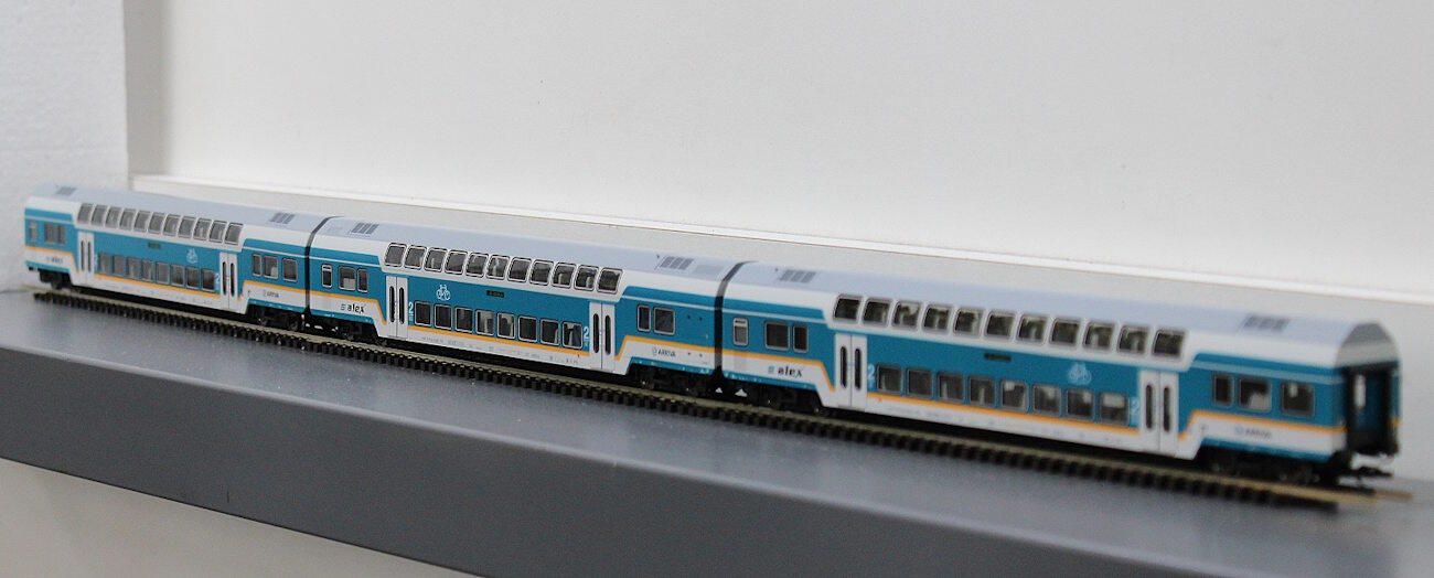 Tillig 01104 TT Reisezugwagenset „alex“ der DLB GmbH