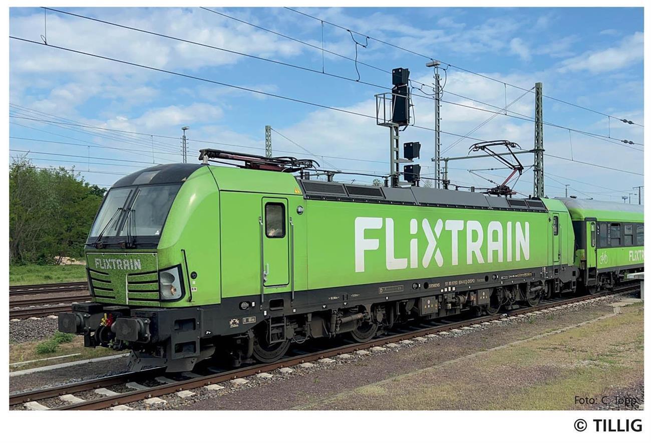 Tillig 04845 TT Elektrolokomotive BR 193 „Flixtrain“