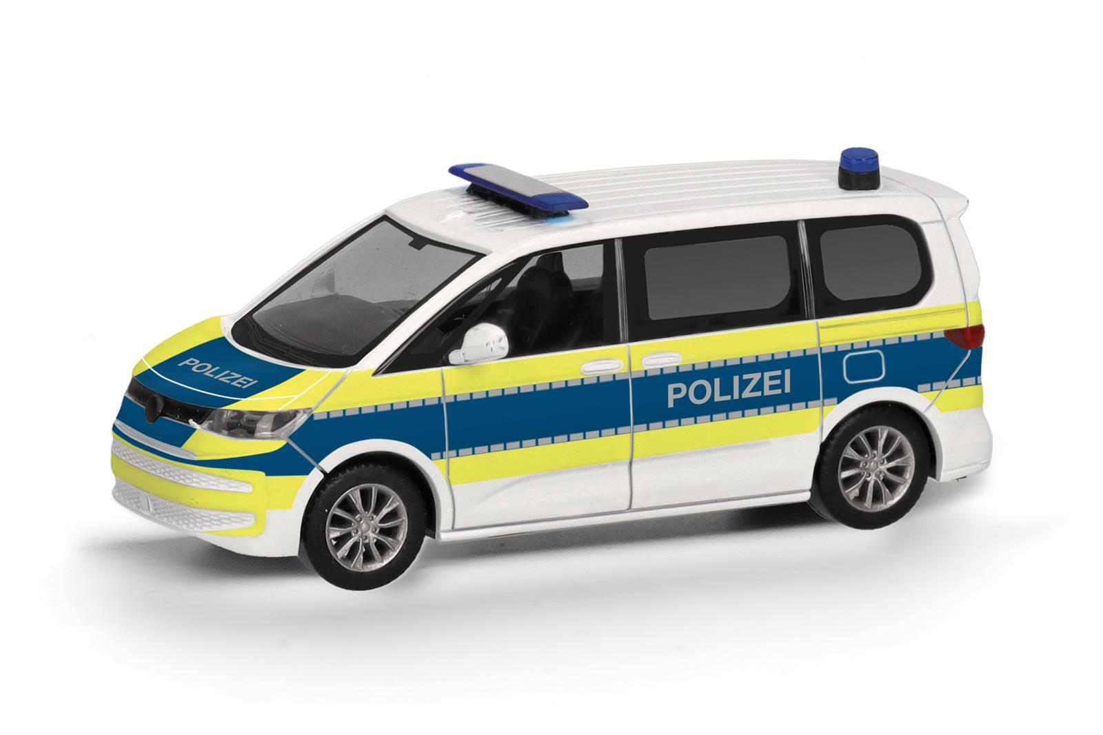 Herpa 098335  VW Multivan Polizei Niedersachsen