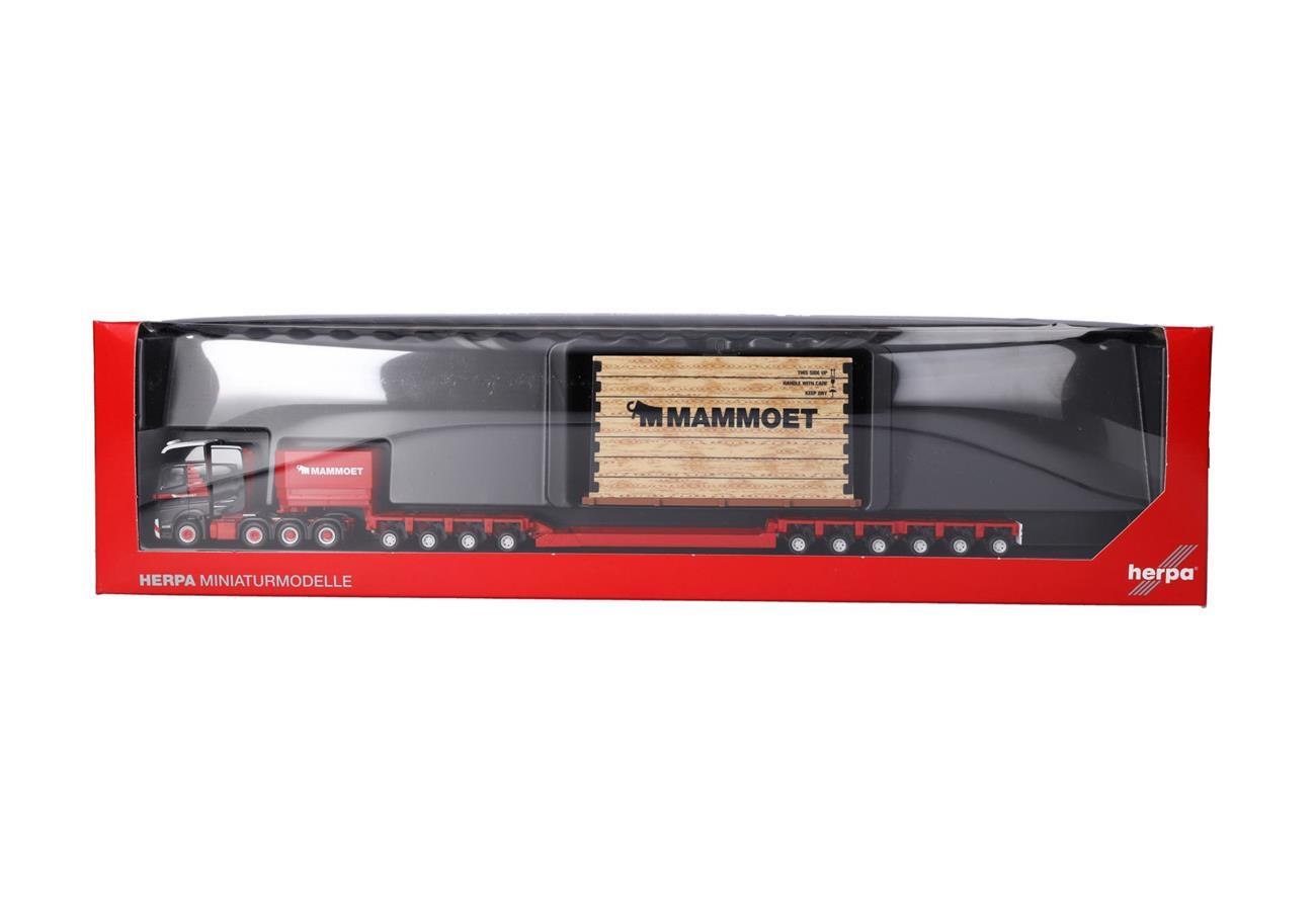 Herpa 319201 MB Actros SLT Schwerlastzug mit Kiste
