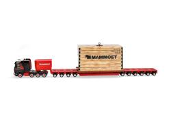 Herpa 319201 MB Actros SLT Schwerlastzug mit Kiste