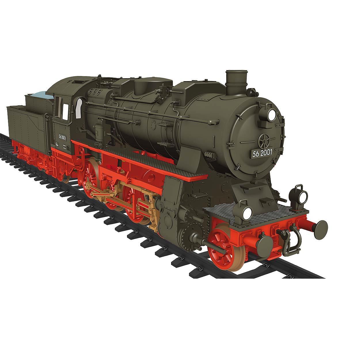 Busch 30013 TT Dampflok BR 56 2001 Preußische G8.2 Zwei-Zylinder