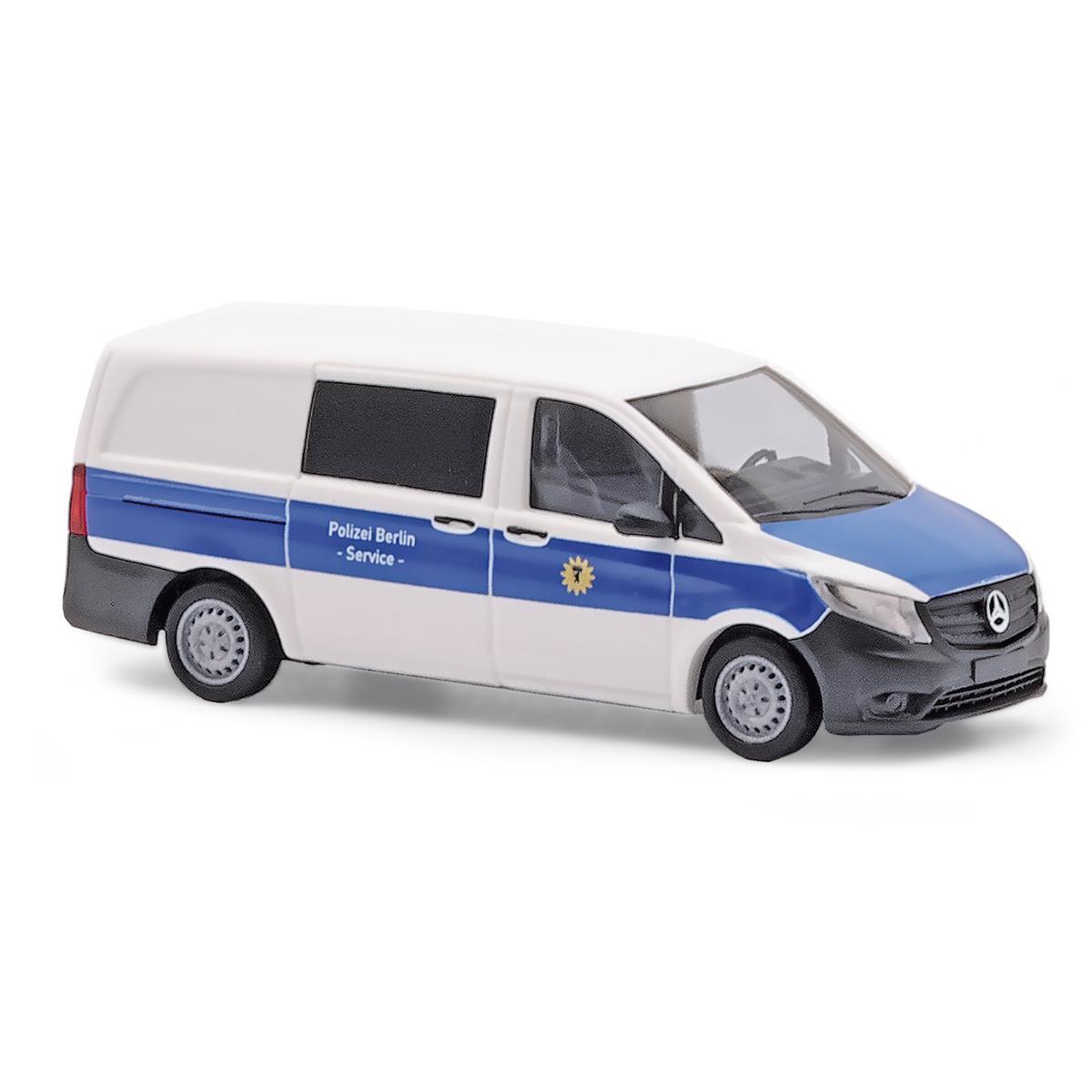 Busch 51158 H0 MB Vito, Polizei Berlin Service