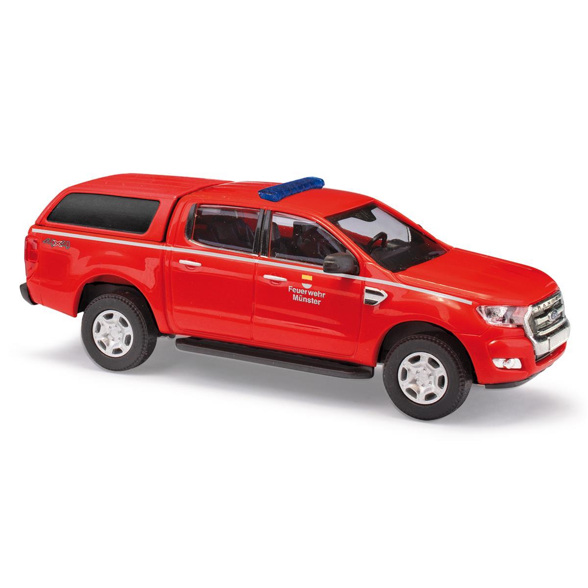 Busch 52845 H0 Ford Ranger mit Hardtop, FW Münster