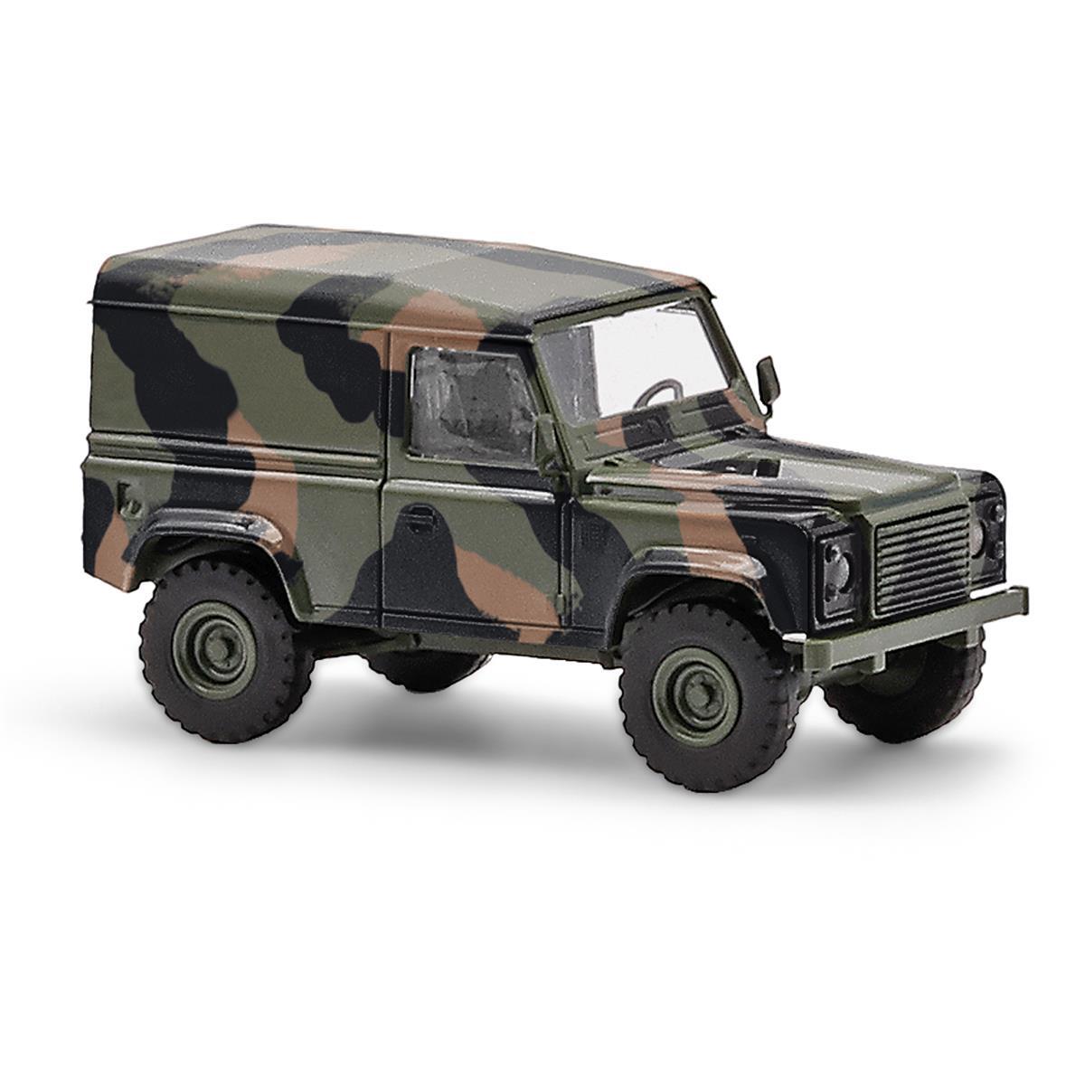 Busch 54355 H0 Land Rover Defender 90 Kasten,Camouflage