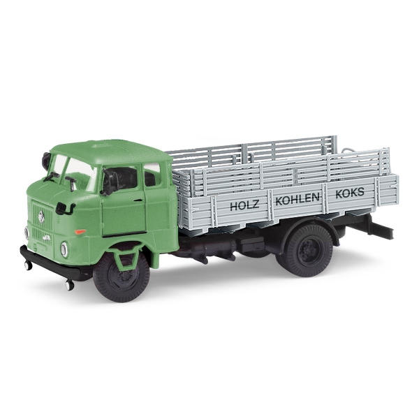 Busch 95301 H0 ESPEWE: IFA W50L FP Holz Kohlen Koks