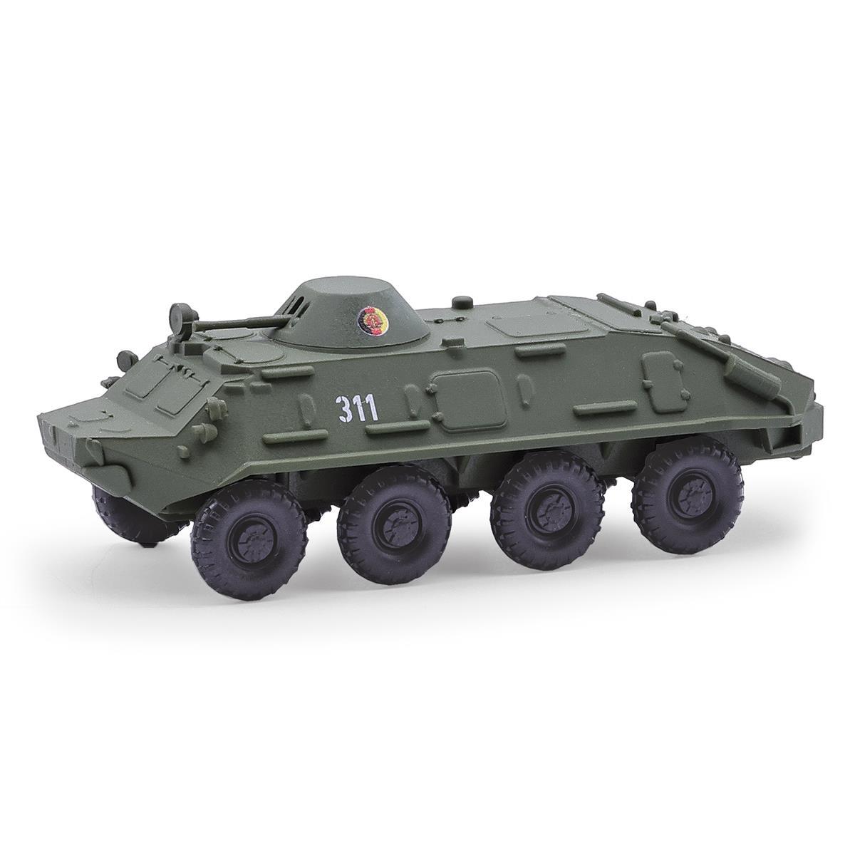 Busch 210106002 H0 Spähpanzerwagen SPW-60PB, m.Geschütz NVA