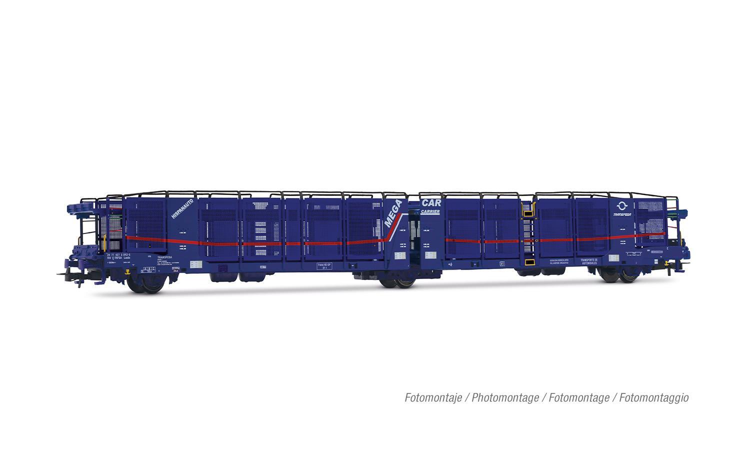 Electrotren HE6085 H0 „Mega Car Carrier“ der TRANSFESA/Hispanauto