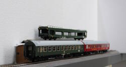 Rivarossi HR4418 H0 3-tlg. Set des Autoreisezug Berlin...