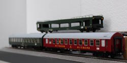 Rivarossi HR4418 H0 3-tlg. Set des Autoreisezug Berlin – Lörrach DR