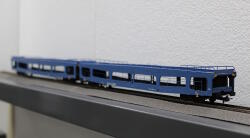 Rivarossi HR4421 H0 2-tlg. Set Autotransportwagen DDm916 DR