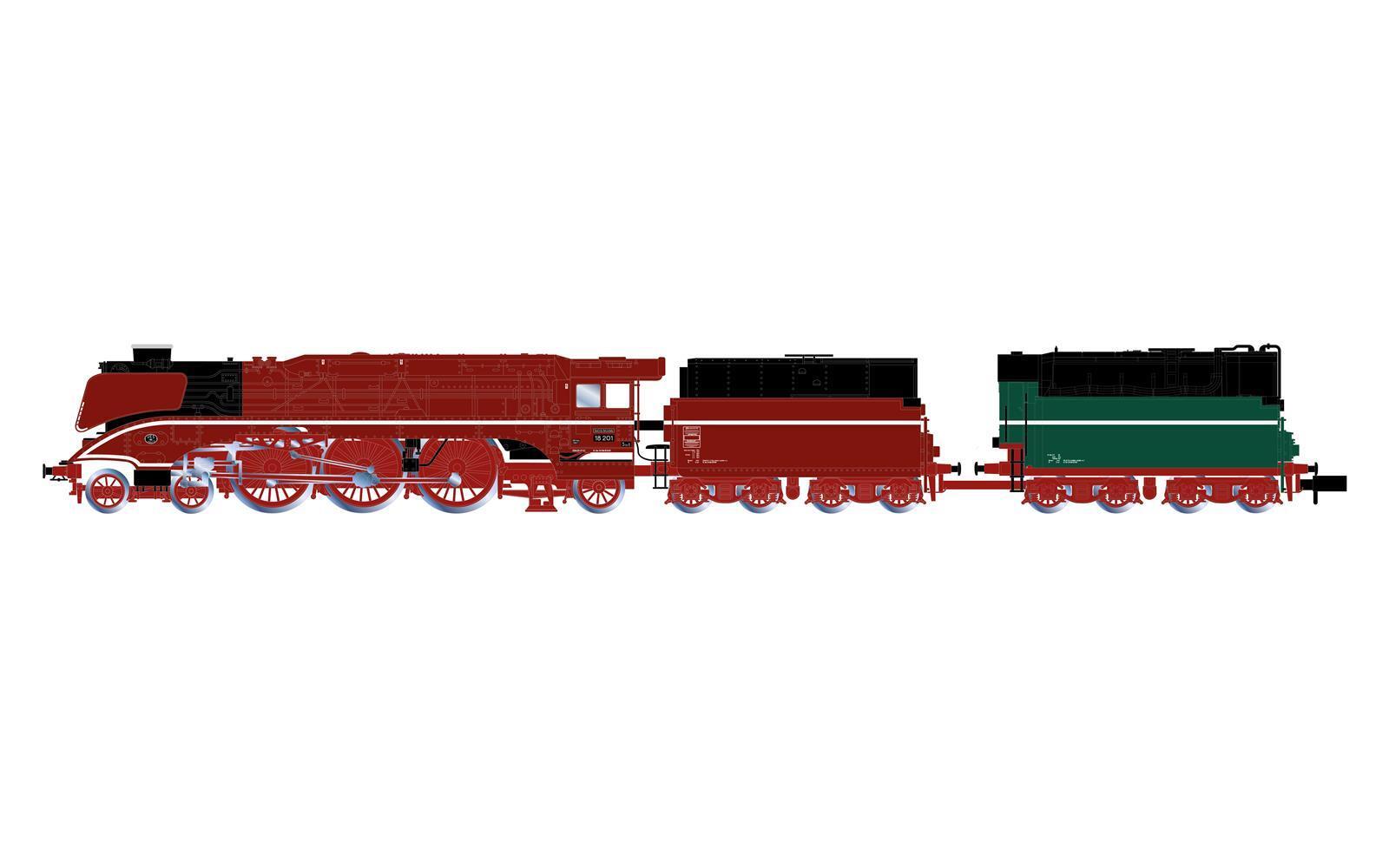 Arnold HN2664 N Dampflokomotive 18 201 der DR