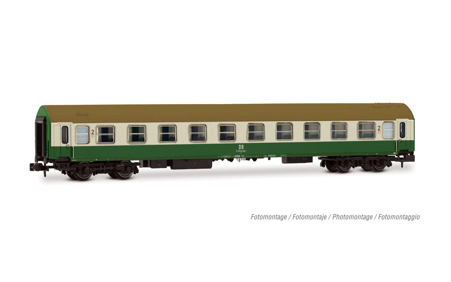 Arnold HN4483 N 3-teiliger Personenwagen Set OSShD-Wagen Typ B, Nr. 2/2 der DR