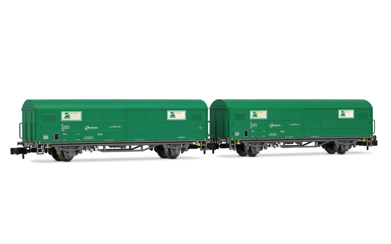 Arnold HN6703 N 2-tlg. Set JPD-Wagen „TEM“ der RENFE