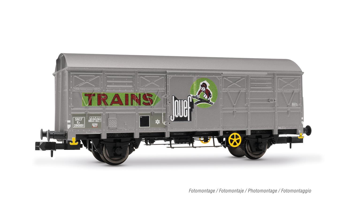 Arnold HN6678 N Gedeckter Güterwagen „JOUEF Trains“ der SNCF