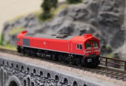 Arnold HN9070HM TT Dieselelektrische Lokomotive Class 77 DB AG, rote Farbgebung, Ep. VI, mit BLE-Sounddecoder