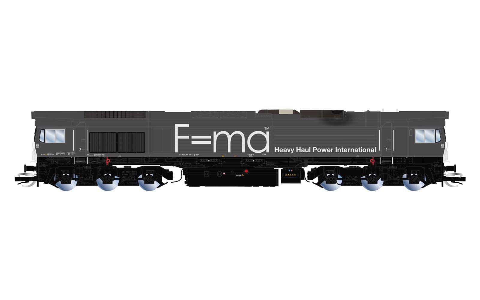 Arnold HN9069HM TT Dieselelektrische Lokomotive Class 66 der Heavy Haul Power - Sound Version
