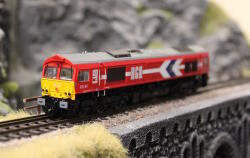 Arnold HN9071 TT Dieselelektrische Lokomotive Class 66...