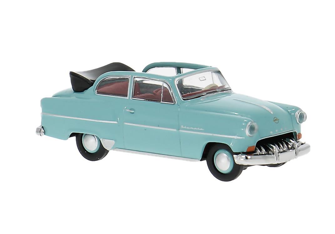 Brekina 20249  Opel Olympia ´53 Cabrio-Limousine helltürkis