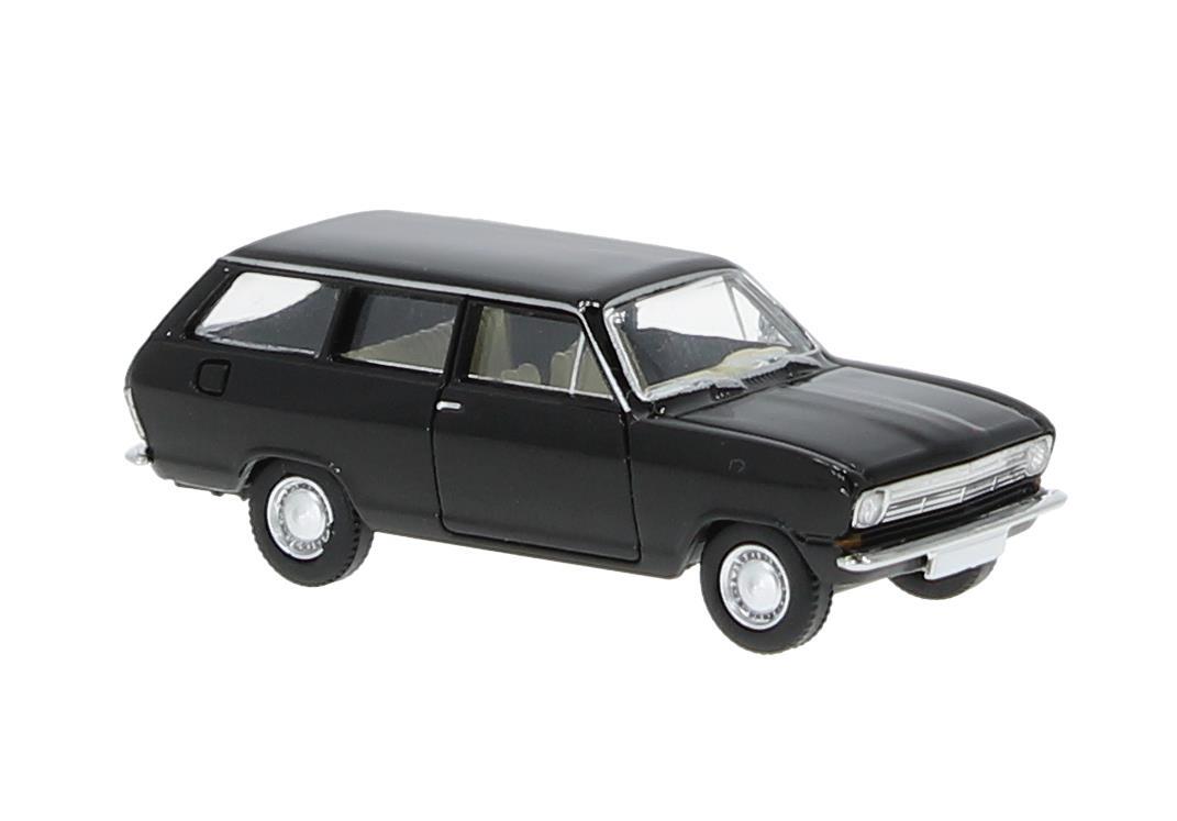 Brekina 20439  Opel Kadett B CarAVan, schwarz