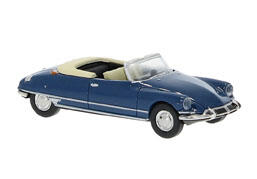 Brekina 14231 H0 Citroen DS Cabrio, offen, blau